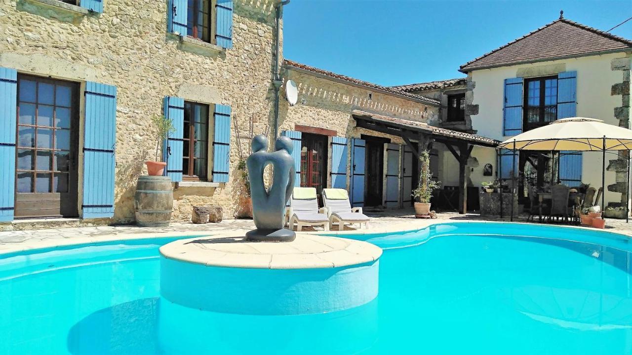 Luxury B&B Maison à votre Santé, in Bordeaux wine region Savignac-de-Duras Extérieur photo