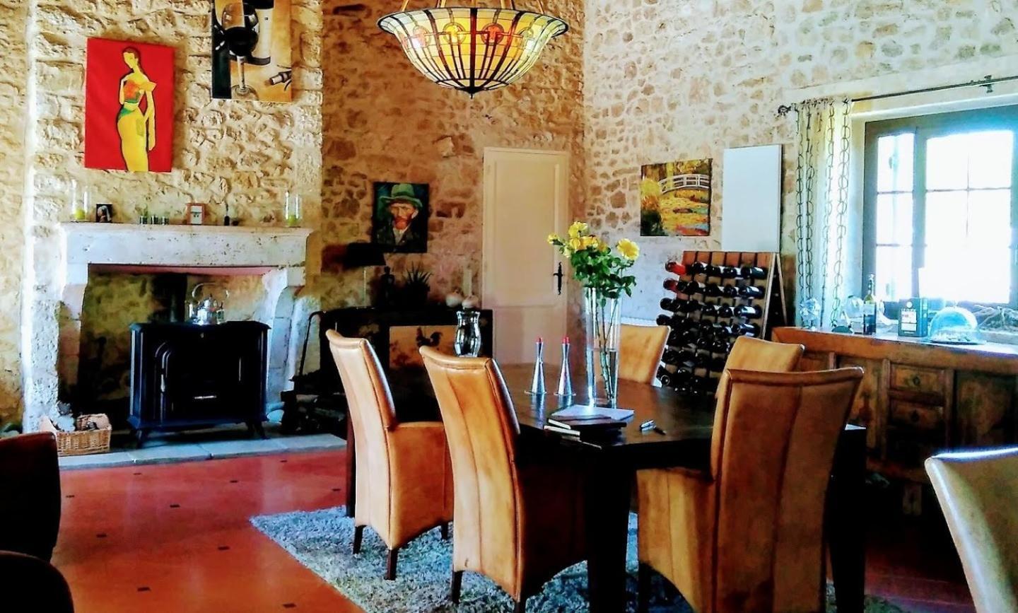 Luxury B&B Maison à votre Santé, in Bordeaux wine region Savignac-de-Duras Extérieur photo