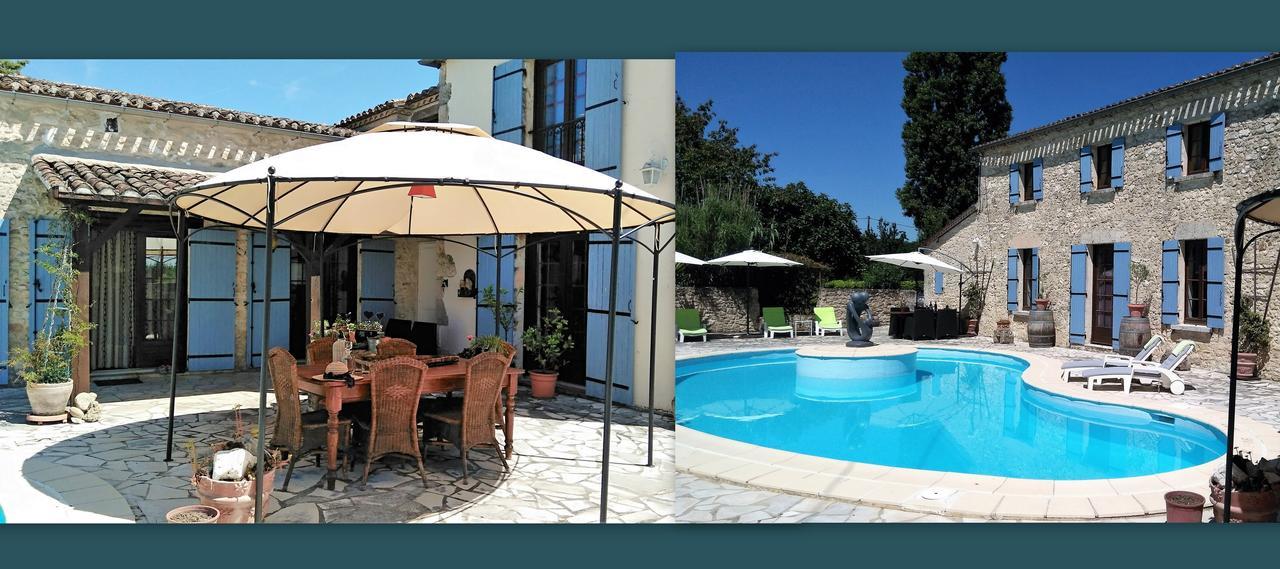 Luxury B&B Maison à votre Santé, in Bordeaux wine region Savignac-de-Duras Extérieur photo